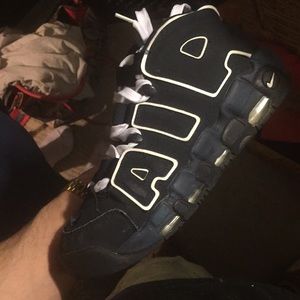 Obsidian uptempo.  9.5.  Ready for action